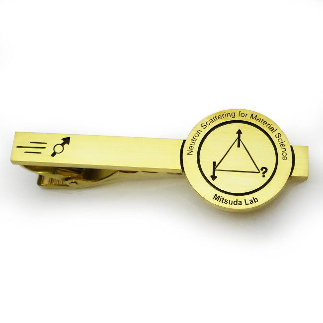 レーザー文字物理式彫刻ネクタイピン レーザー文字物理式彫刻ネクタイピン