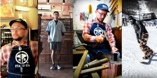 銀細工職人の店・造屋(いたるや)のクラフトマン村上造,スノーボード,ItaruMurakami