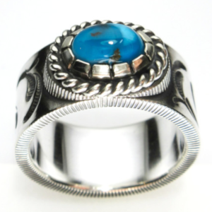 1960'sオールドキングマンターコイズ・メンズバングル